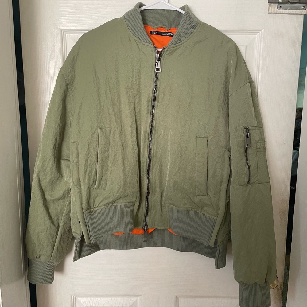 Zara bomber jacket